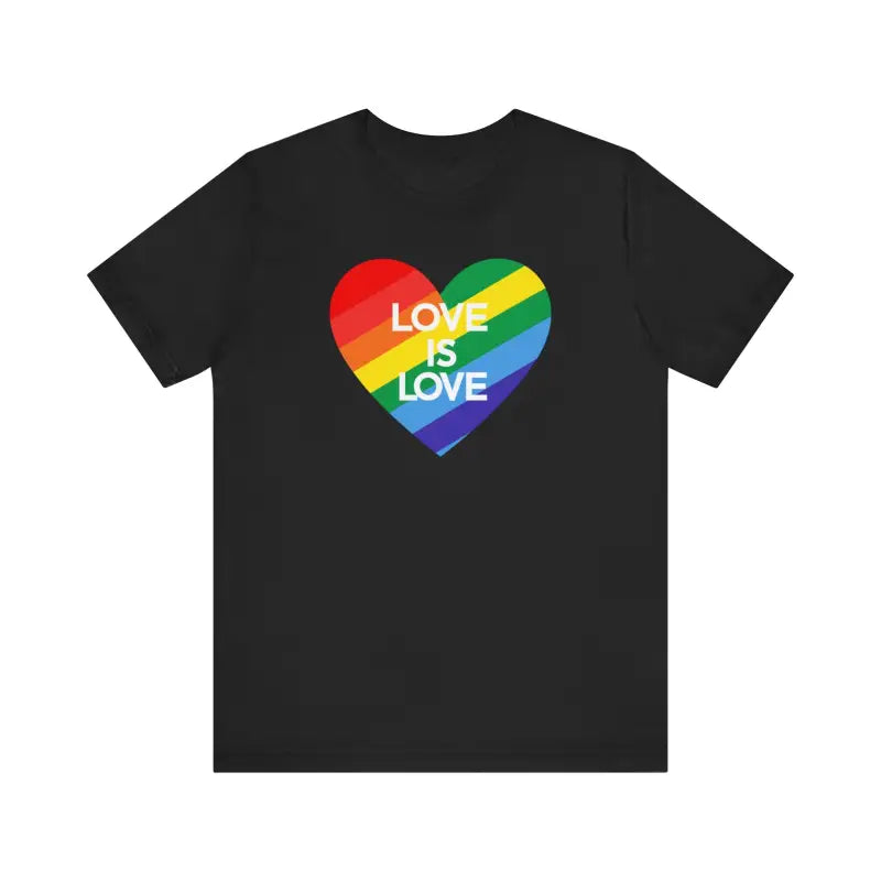 Love Is Love Tee - Unisex Gay Pride Jersey - DipaliZ