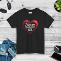 Moon Unisex Heavy Cotton Tee - Specially Spun Love Design - DipaliZ