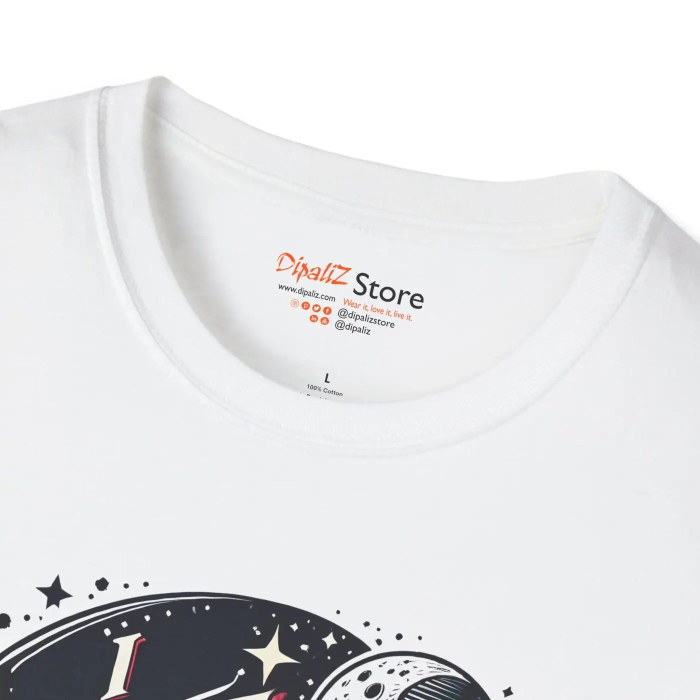 Unisex Softstyle Tee - Love You to the Moon and Back - DipaliZ