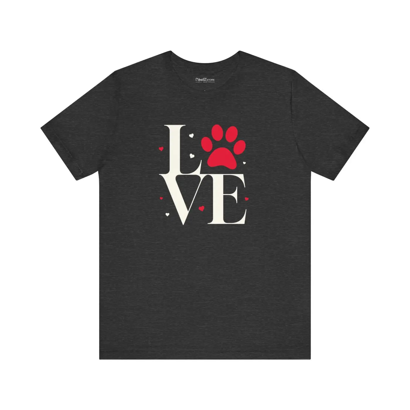 Love Paws Unisex Jersey Tee - Dog Lover Comfort - DipaliZ
