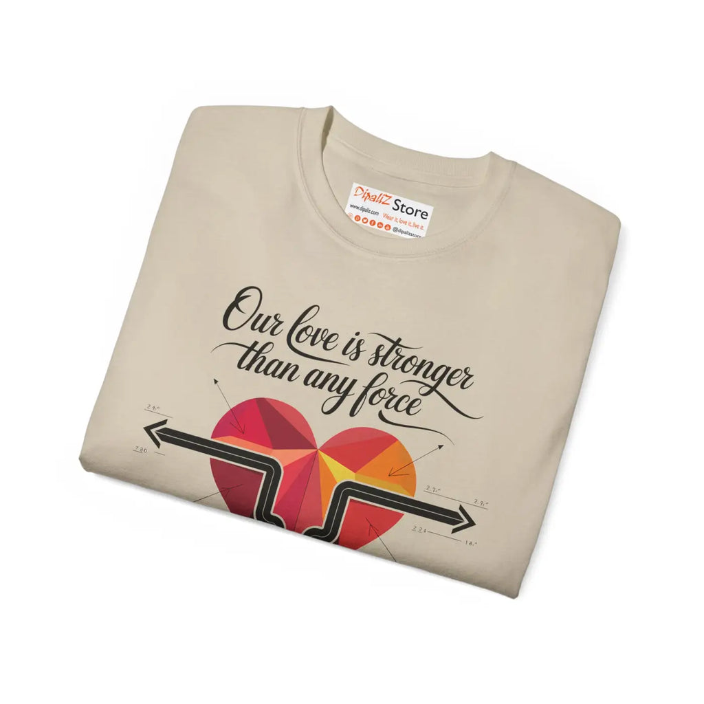 Love Ultra Cotton Tee - Stronger Together Unity - DipaliZ