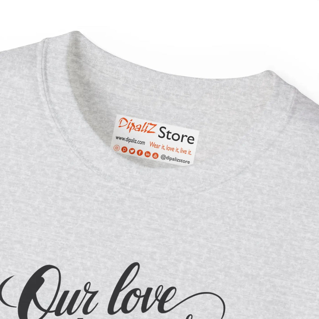 Unleash Love Ultra Cotton Tee Radiates Confidence - DipaliZ