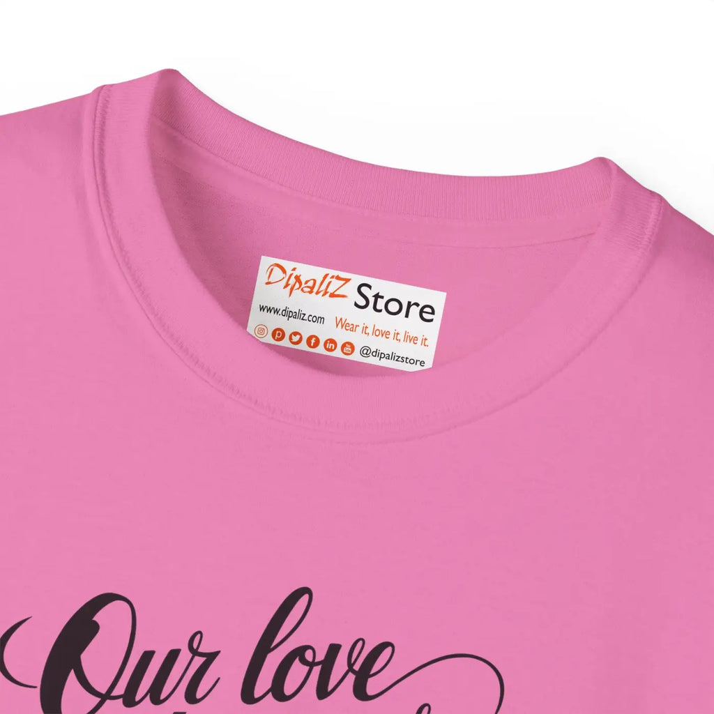 Unleash Love Ultra Cotton Tee Radiates Confidence - DipaliZ