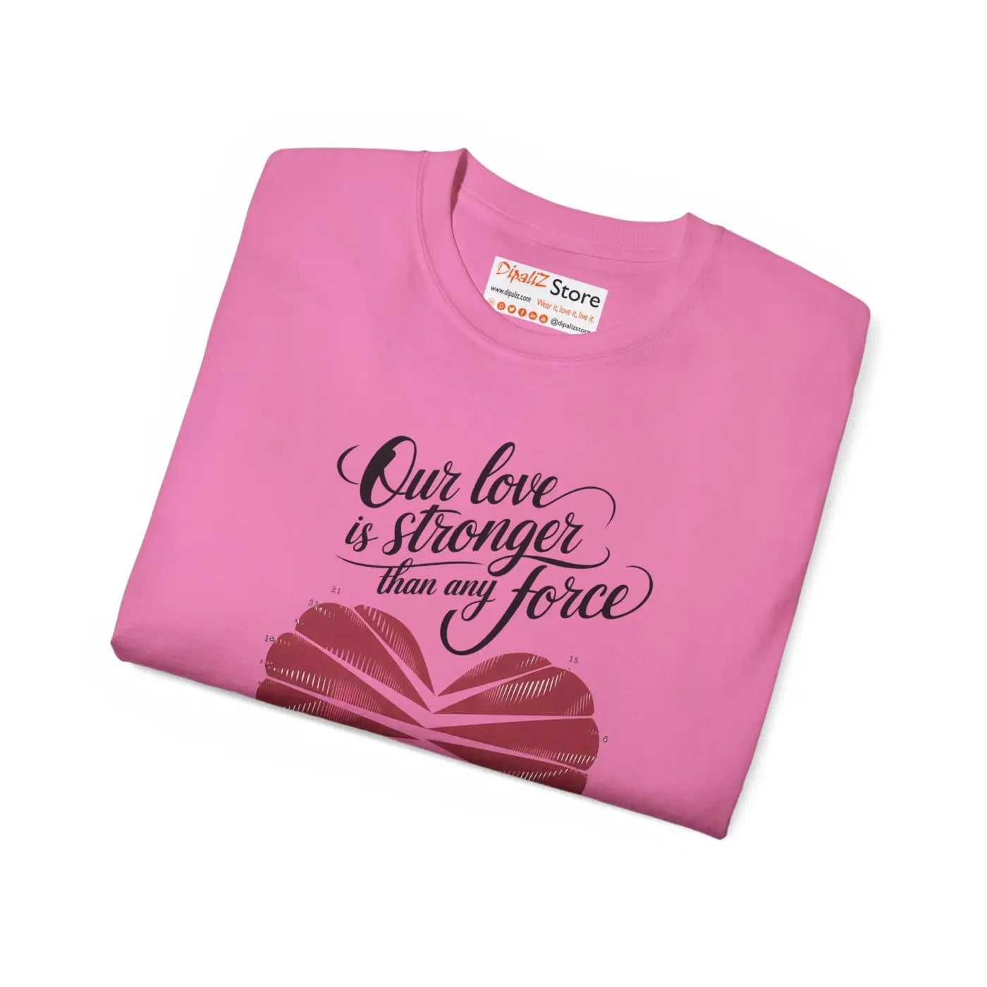 Unleash Love Ultra Cotton Tee Radiates Confidence - DipaliZ