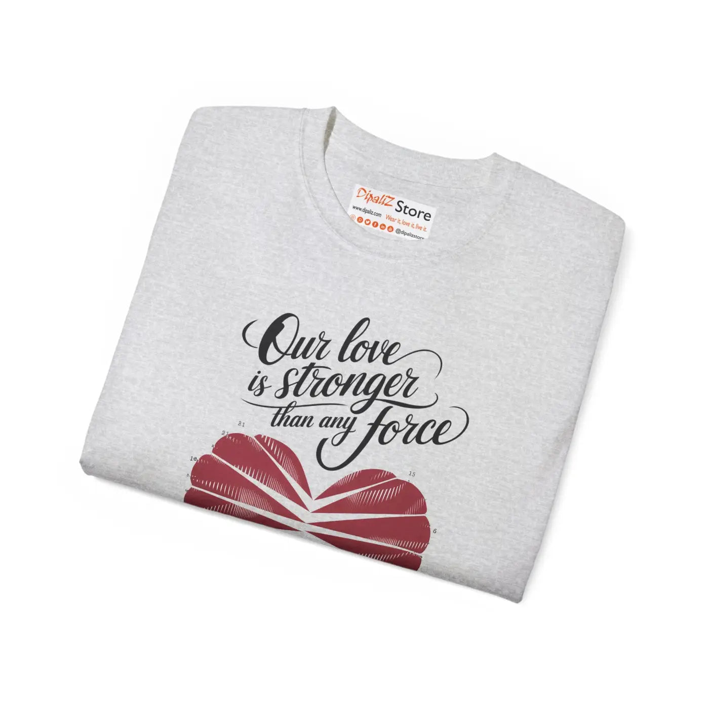 Unleash Love Ultra Cotton Tee Radiates Confidence - DipaliZ