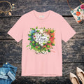Heart and Flowers Tee - Unisex Jersey Short Sleeve - DipaliZ