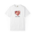 Love Wins Couple Graphic Tee - Heart Unity Design - DipaliZ