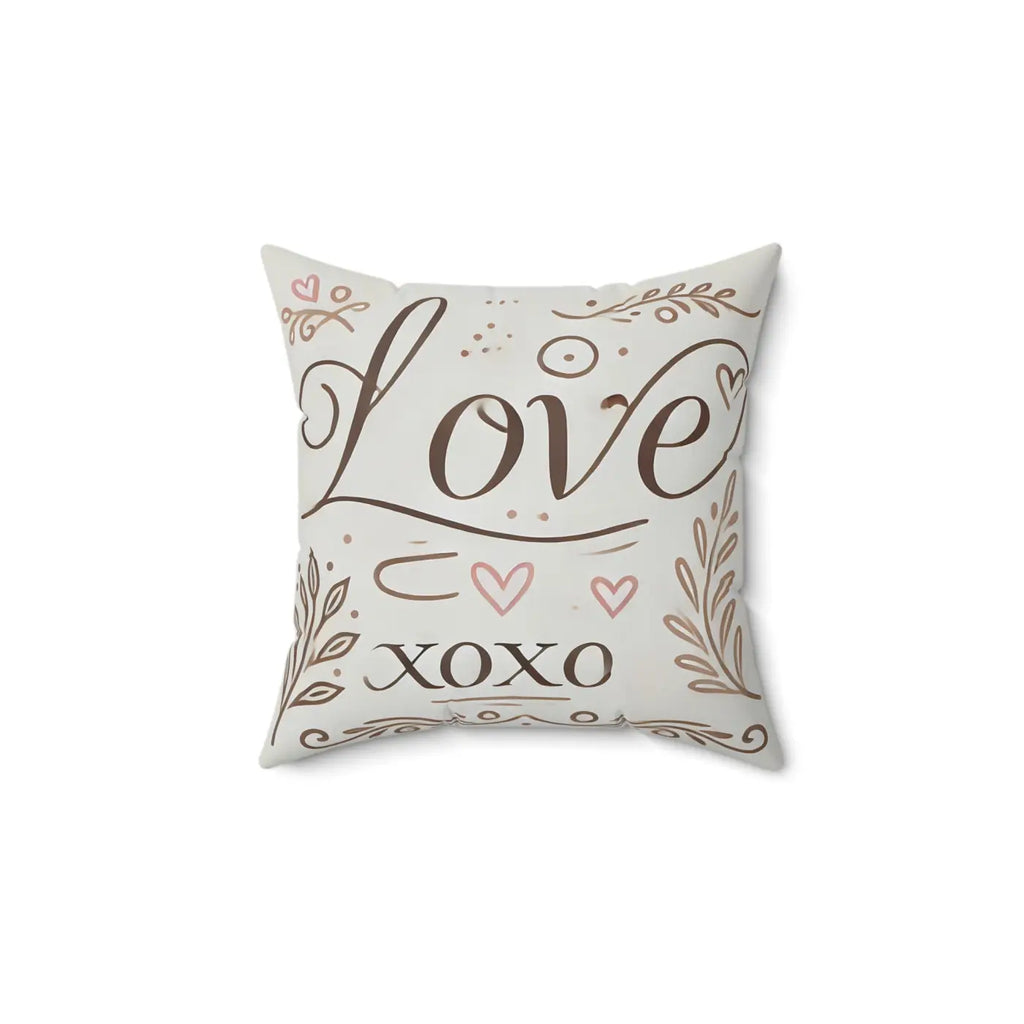 Love Xoxo Decorative Pillow - Cozy Home Decor Essential - DipaliZ