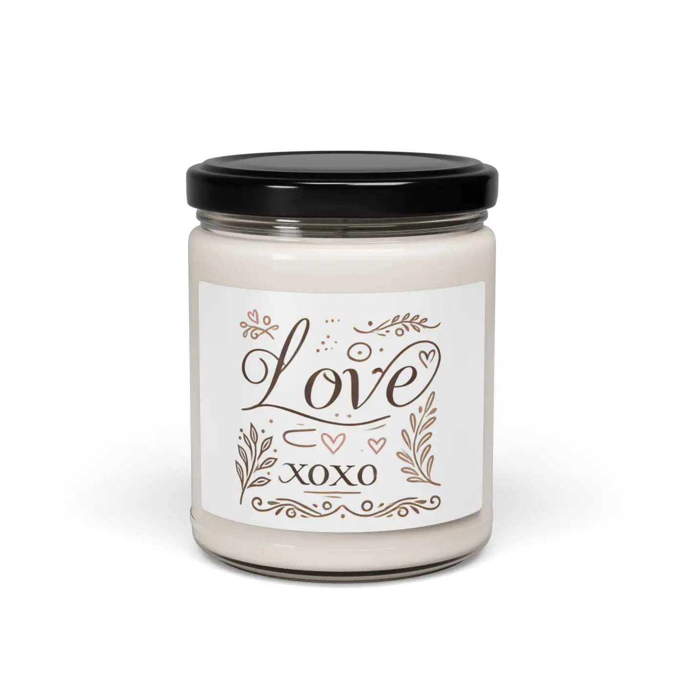 Love Xoxo Scented Soy Candle - Calming Home Retreat - DipaliZ