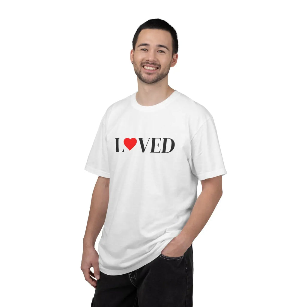 Loved Heart Graphic Tee - Affection Design - DipaliZ