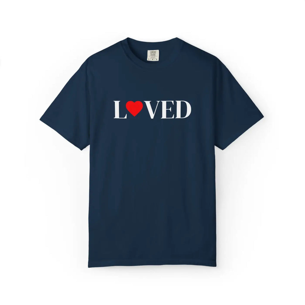 Loved Heart Graphic Tee - Affection Design - DipaliZ