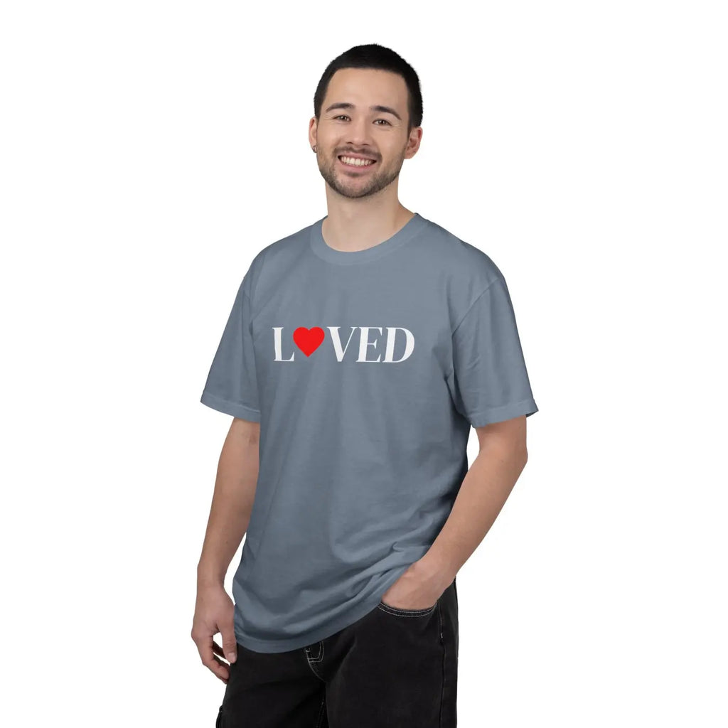 Loved Heart Graphic Tee - Affection Design - DipaliZ