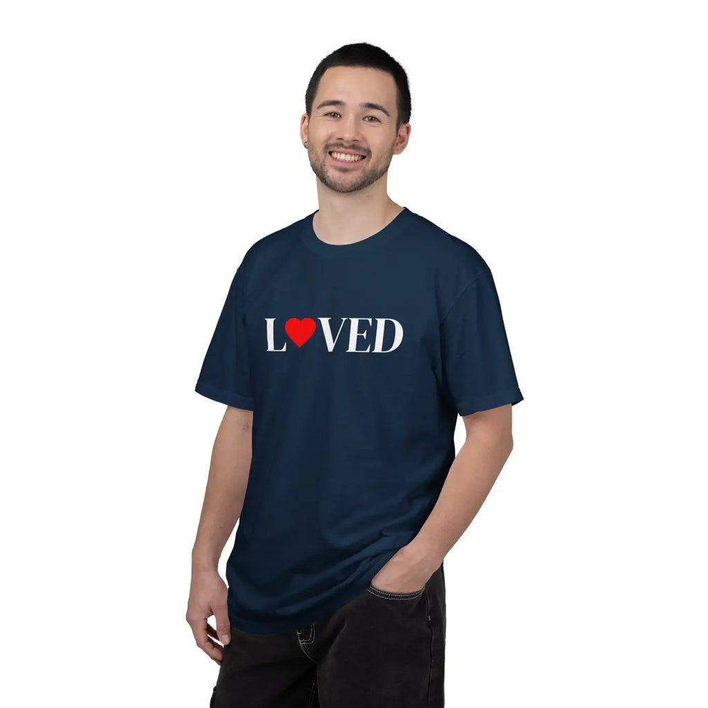 Loved Heart Graphic Tee - Affection Design - DipaliZ