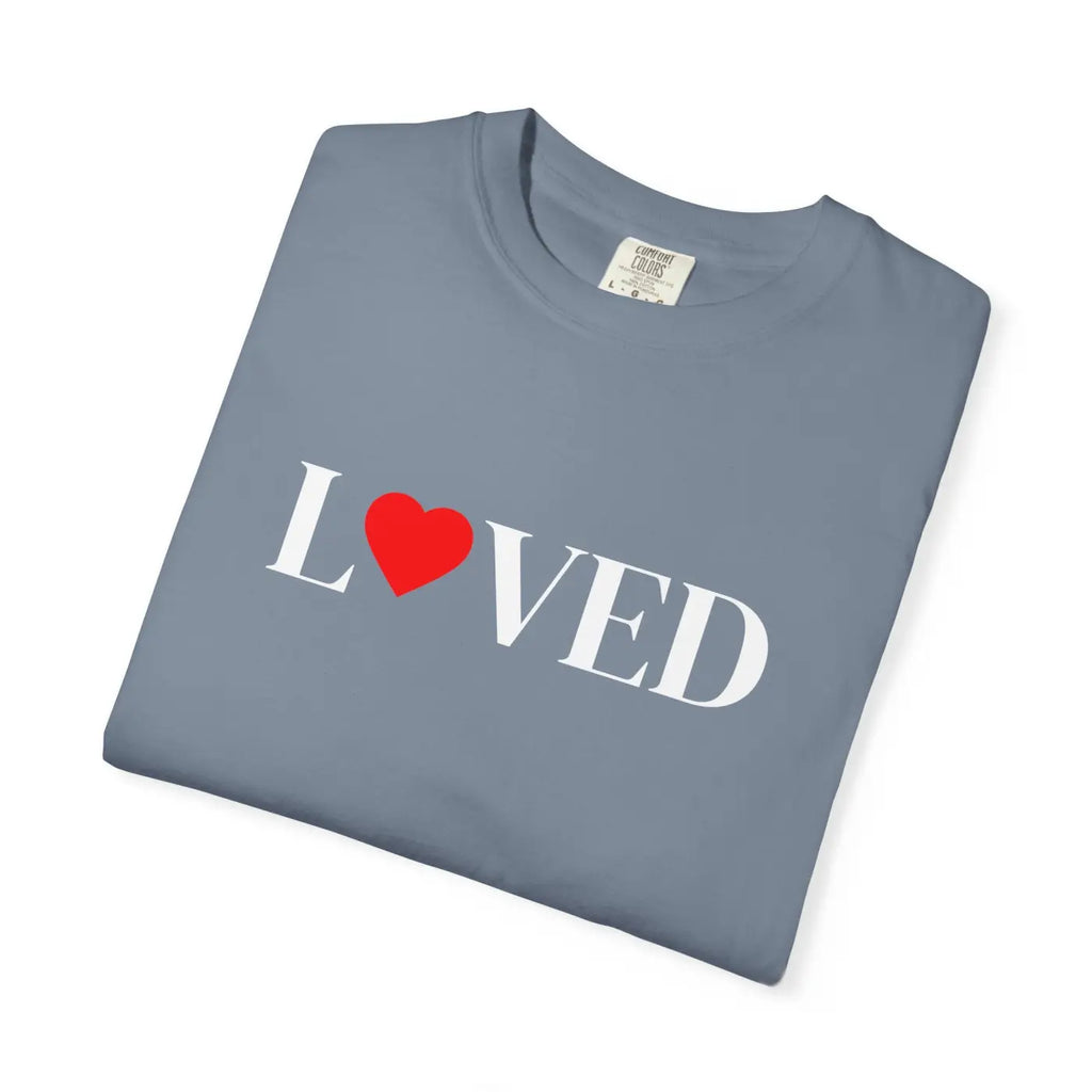 Loved Heart Graphic Tee - Affection Design - DipaliZ