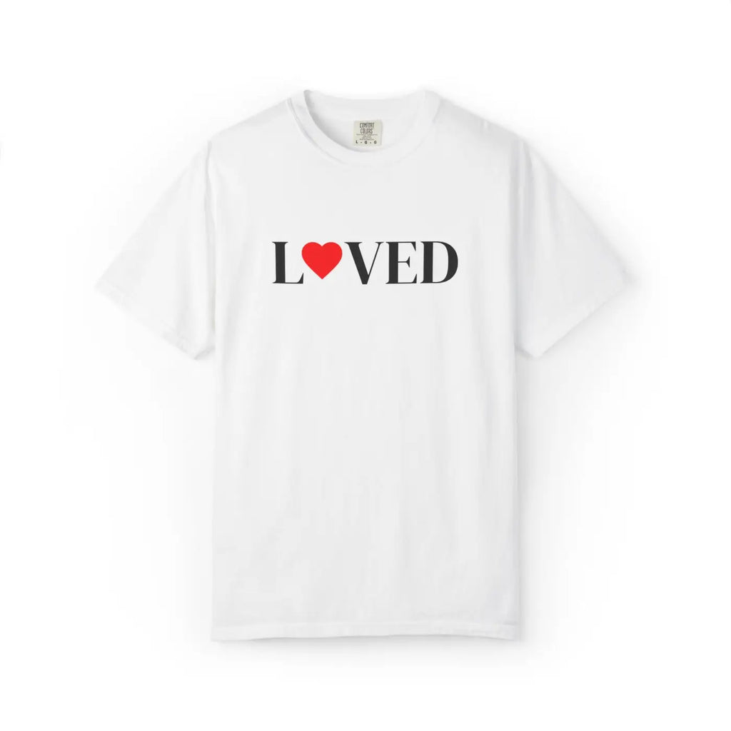 Loved Heart Graphic Tee - Affection Design - DipaliZ