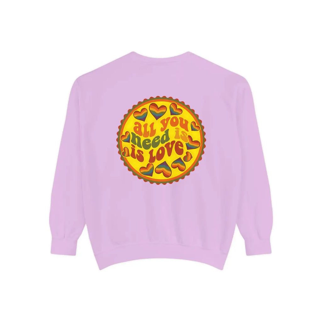 Lover Heart Sweatshirt - Retro 70s Vibes - DipaliZ