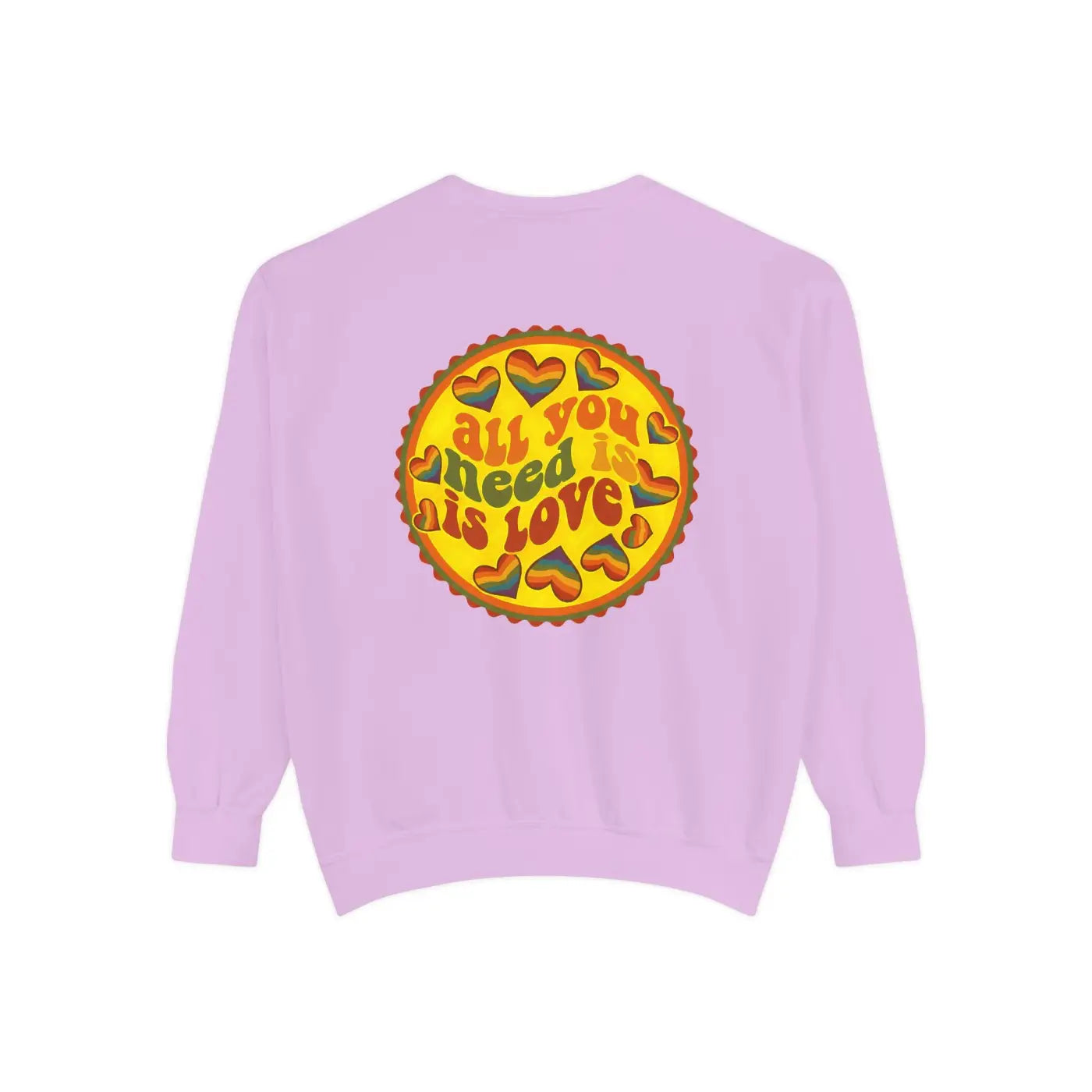 Lover Heart Sweatshirt - Retro 70s Vibes - DipaliZ