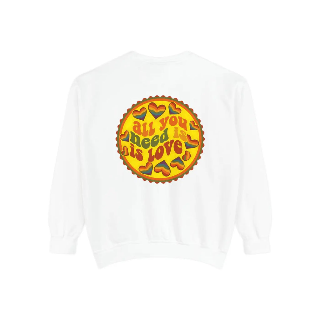 Lover Heart Sweatshirt - Retro 70s Vibes - DipaliZ