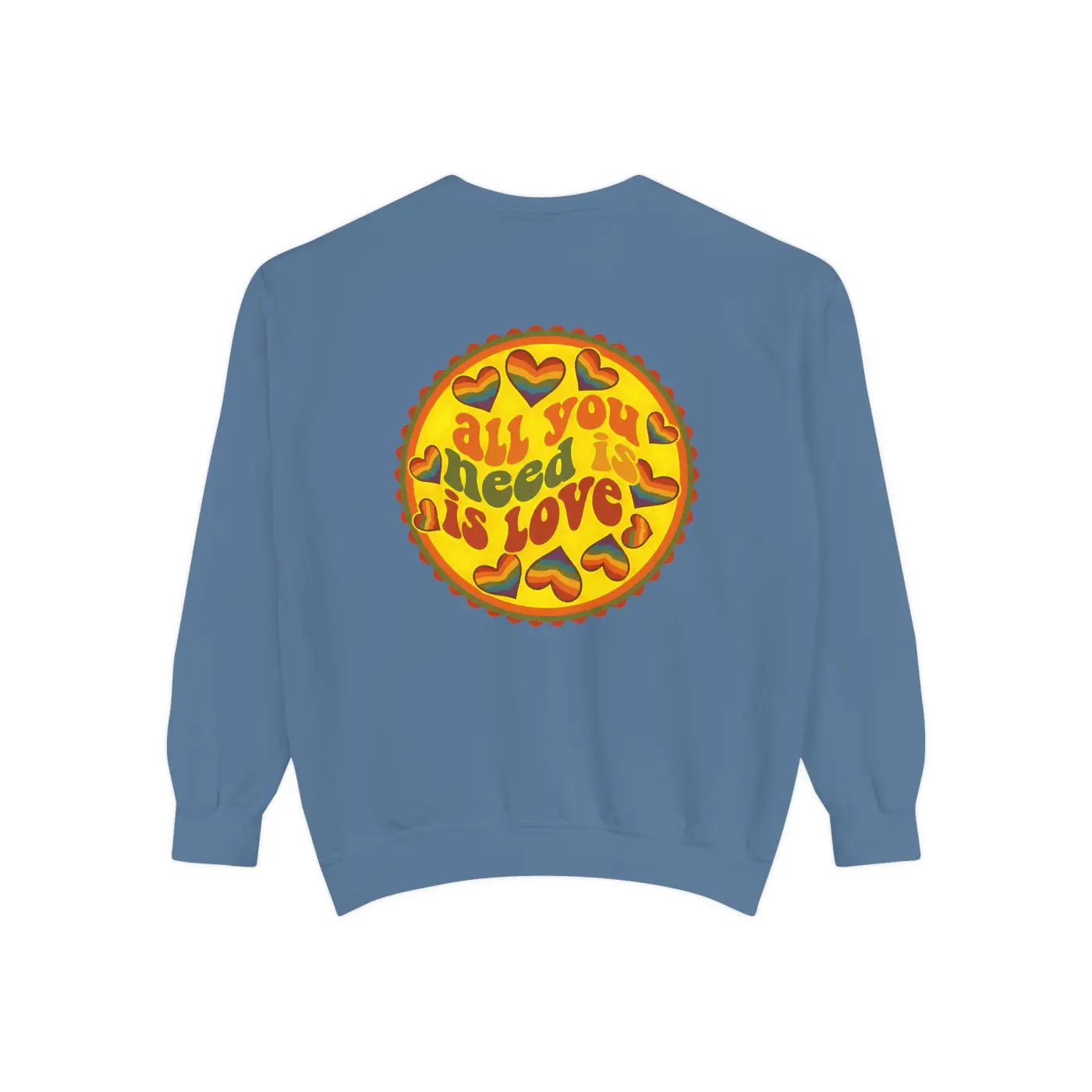 Lover Heart Sweatshirt - Retro 70s Vibes - DipaliZ