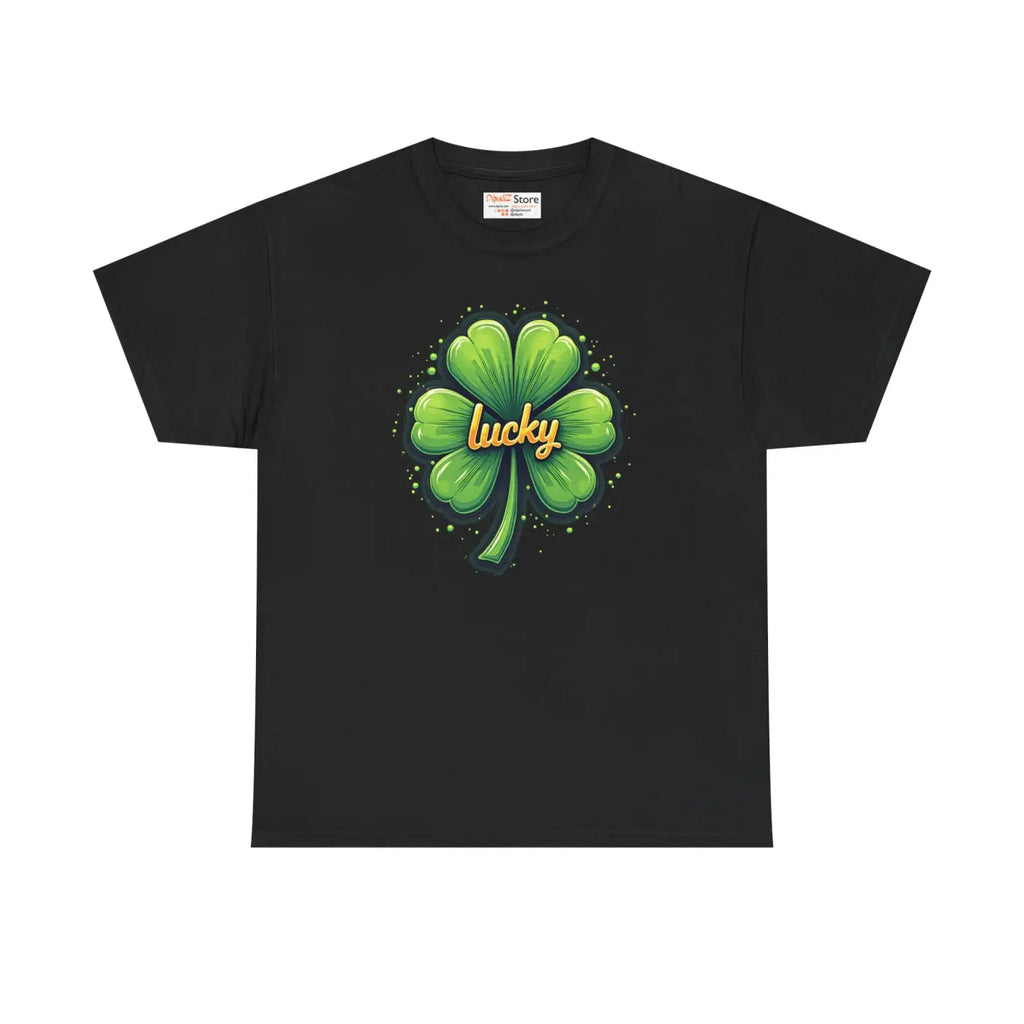 Epic Heavy Cotton Tee - Shamrock Design Unisex - DipaliZ