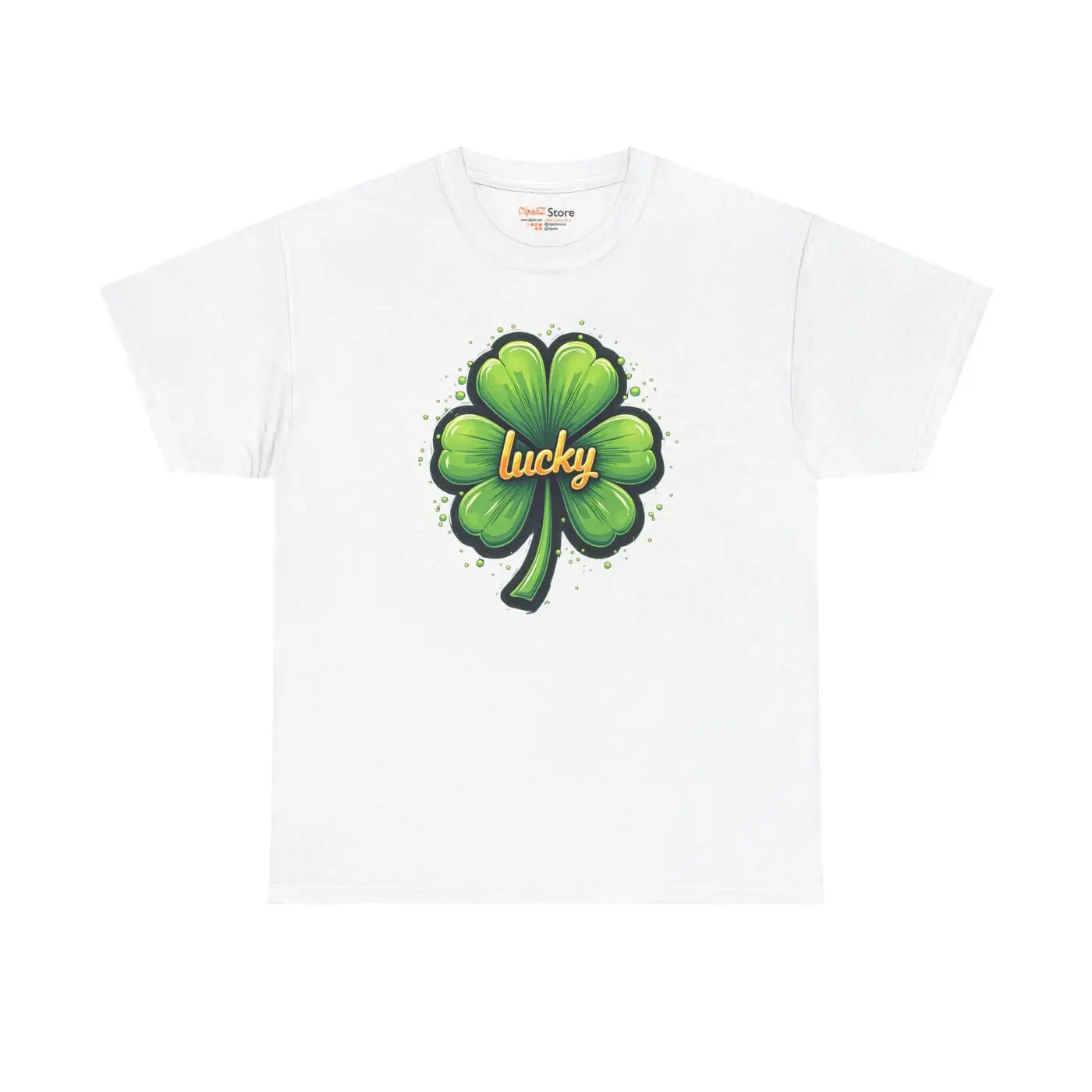 Epic Heavy Cotton Tee - Shamrock Design Unisex - DipaliZ
