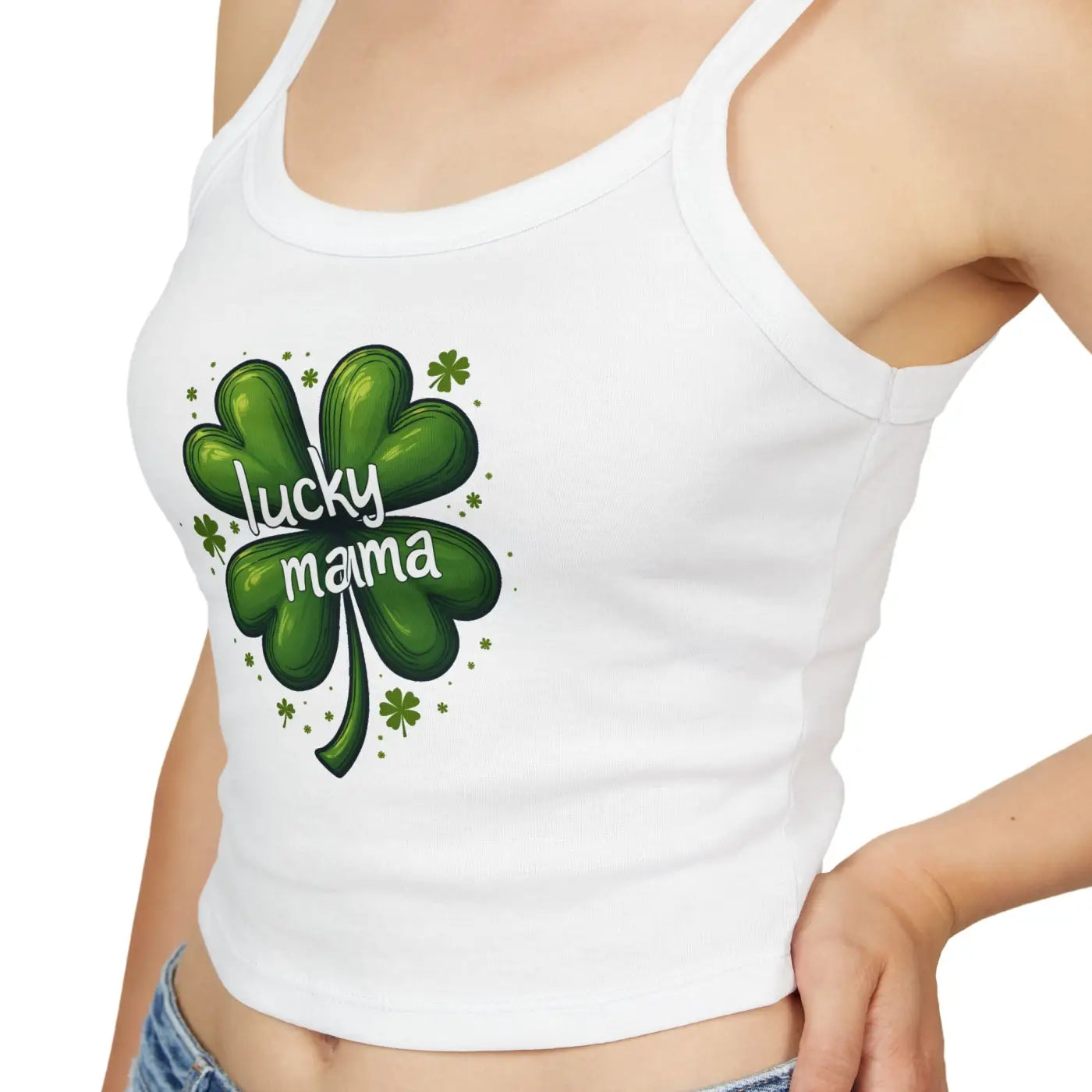 Lucky Mama Tank Top - St. Patrick's Day Summer Style - DipaliZ