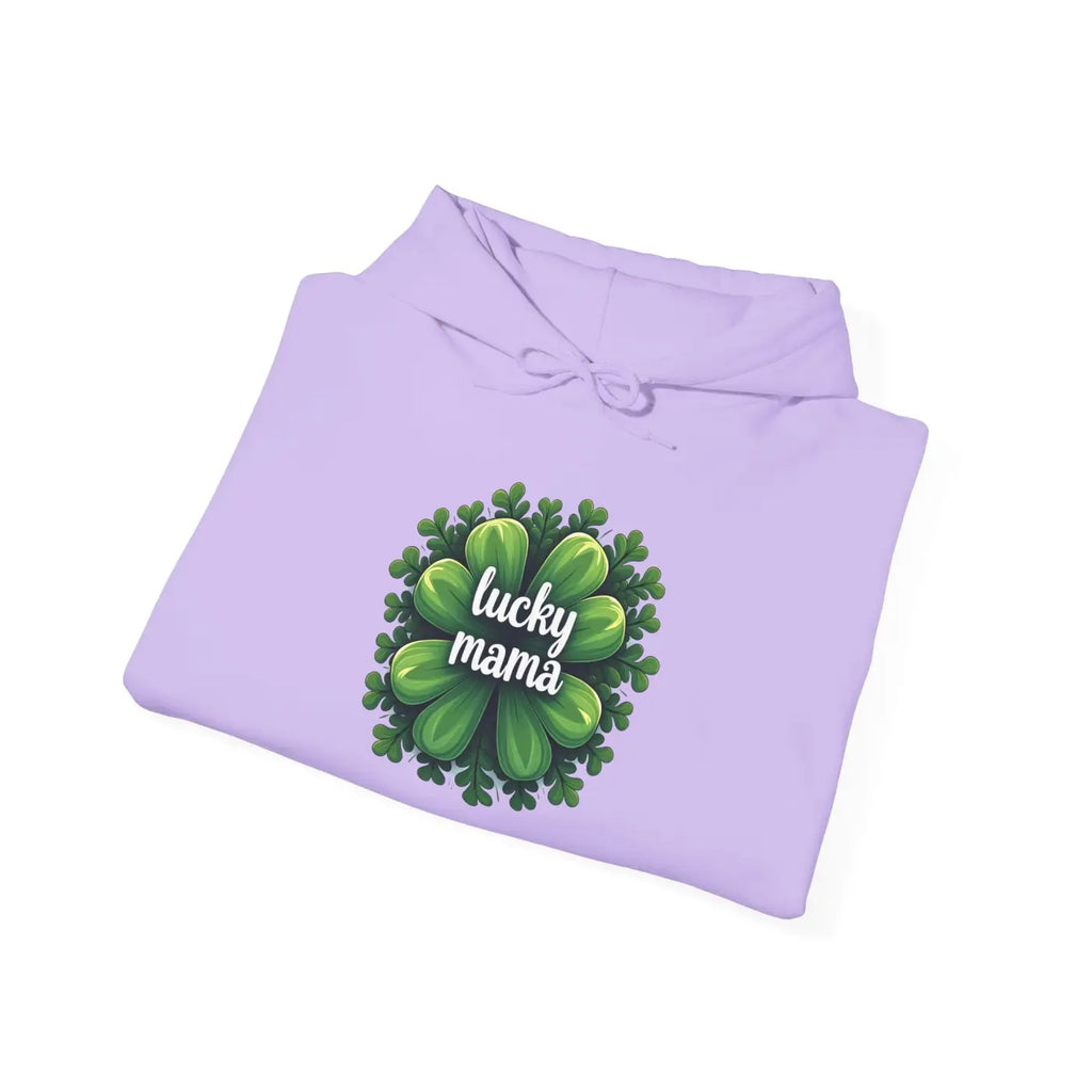 Lucky Mama Unisex Heavy Hooded Sweatshirt - Casual Cool - DipaliZ