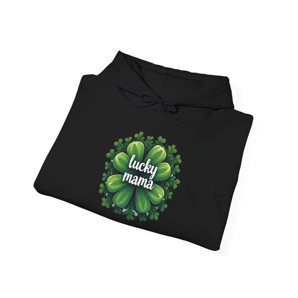 Lucky Mama Unisex Heavy Hooded Sweatshirt - Casual Cool - DipaliZ