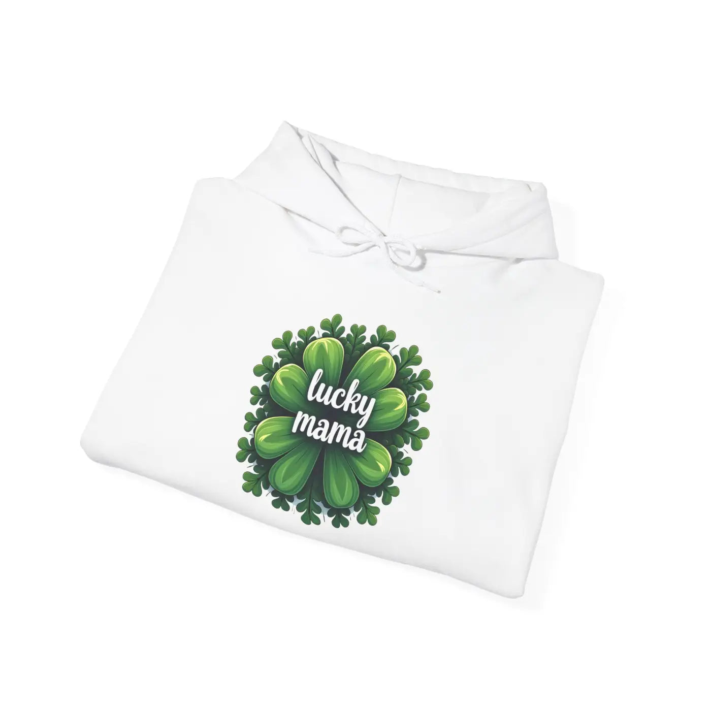 Lucky Mama Unisex Heavy Hooded Sweatshirt - Casual Cool - DipaliZ