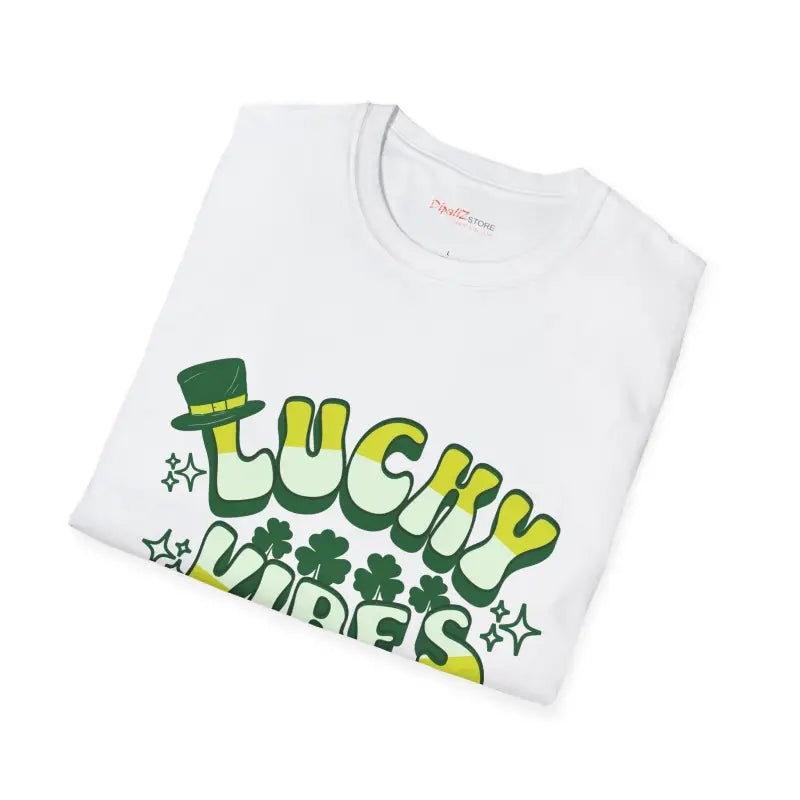 Lucky Vibes Clover Leaf T-Shirt - St. Patrick's Day - DipaliZ