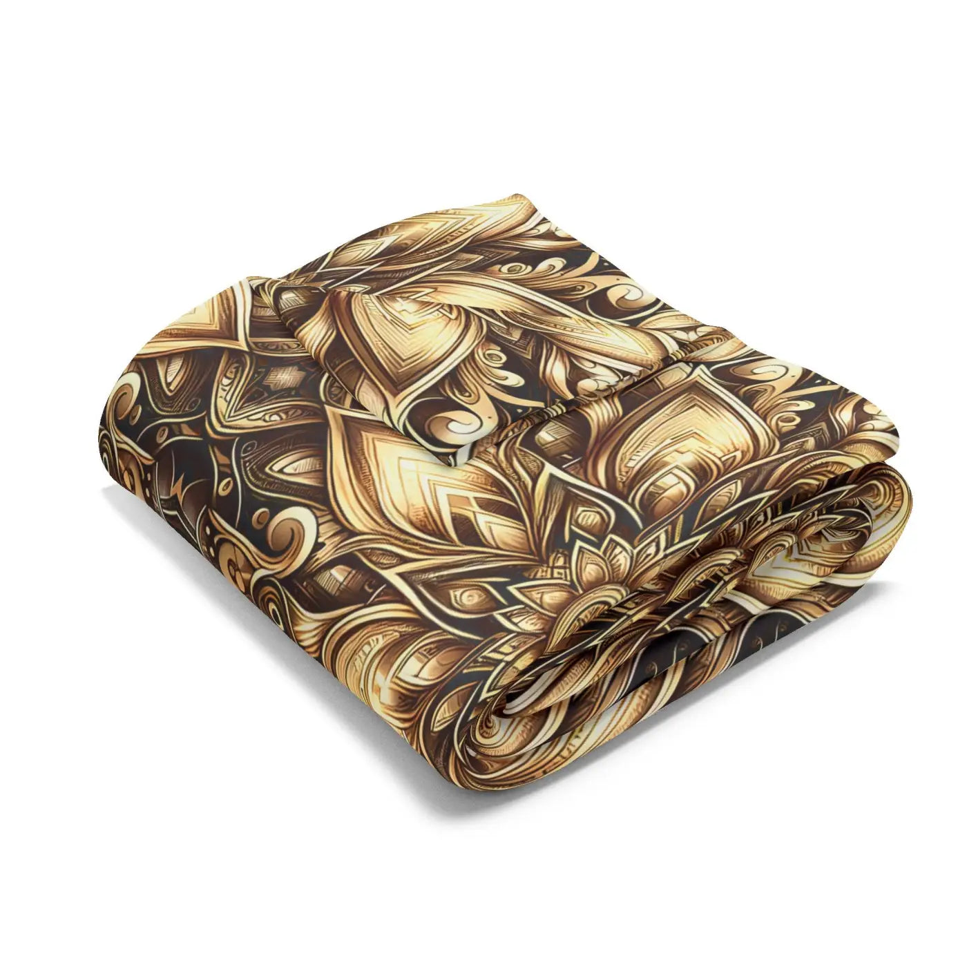 Floral Pattern Arctic Fleece Blanket - Cozy Home Comfort - DipaliZ