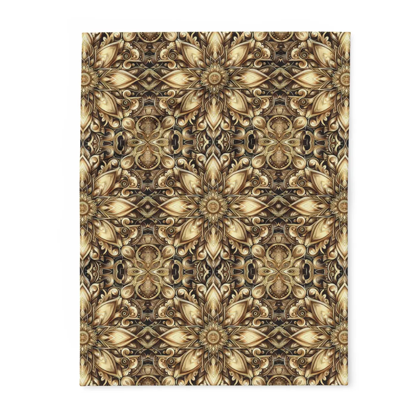 Floral Pattern Arctic Fleece Blanket - Cozy Home Comfort - DipaliZ