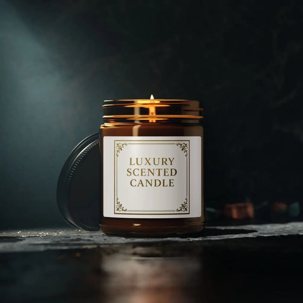 Luxury Scented Soy Candle - Cozy Ambiance with Cotton Wick - DipaliZ