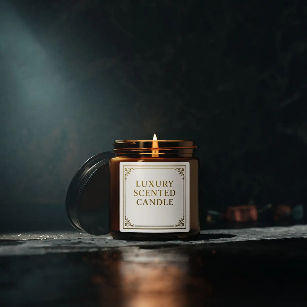 Luxury Scented Soy Candle - Cozy Ambiance with Cotton Wick - DipaliZ