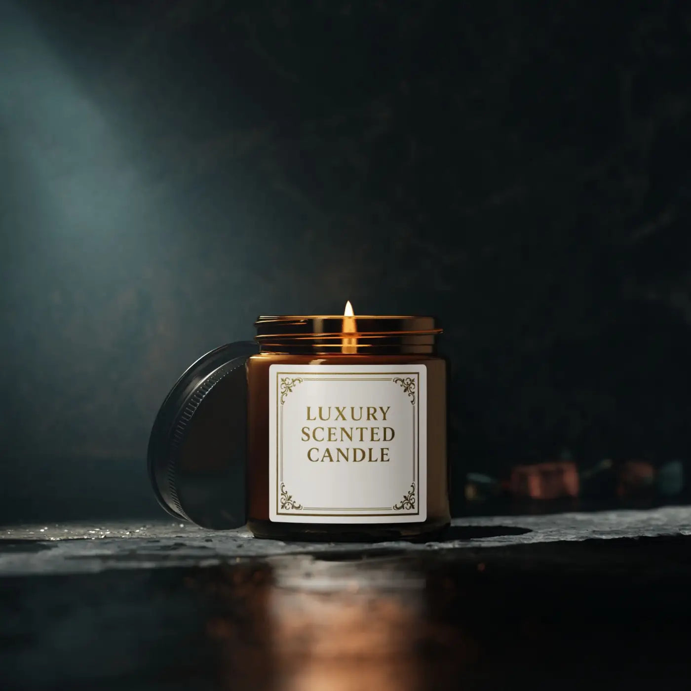 Luxury Scented Soy Candle - Cozy Ambiance with Cotton Wick - DipaliZ