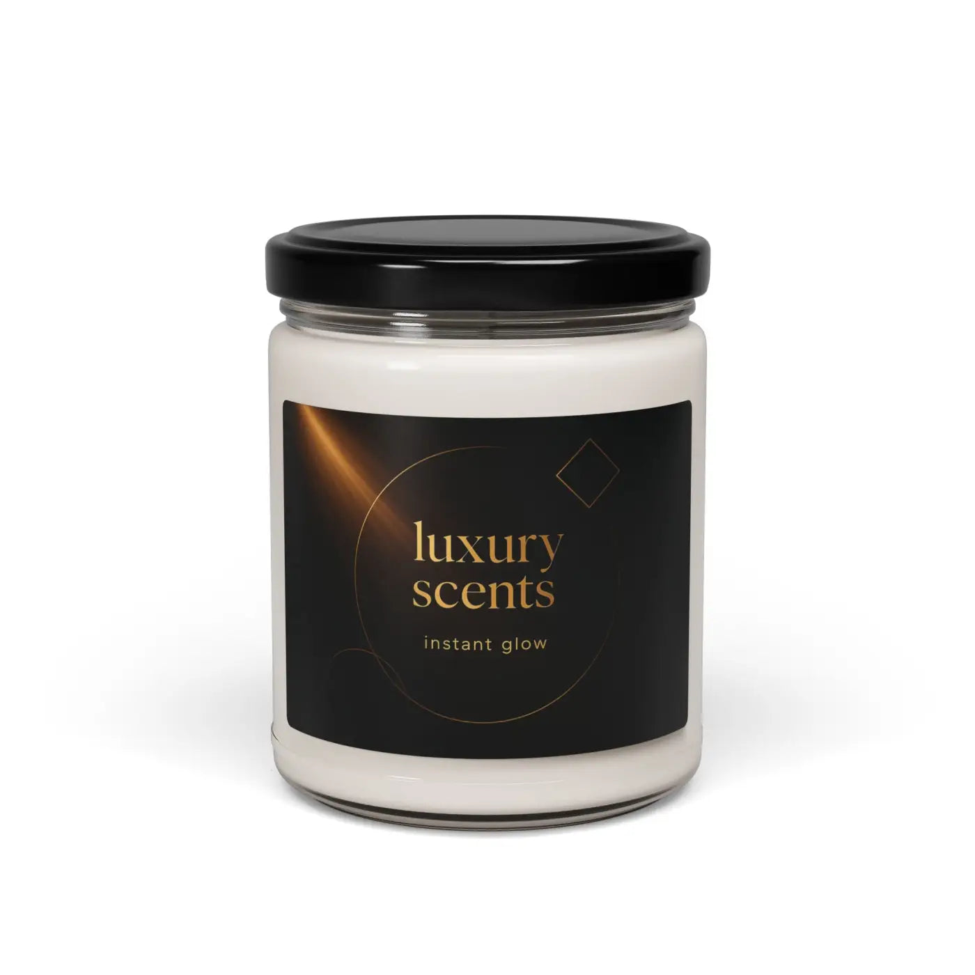 Luxury Scented Soy Candle - Instant Glow Reusable Glass - DipaliZ