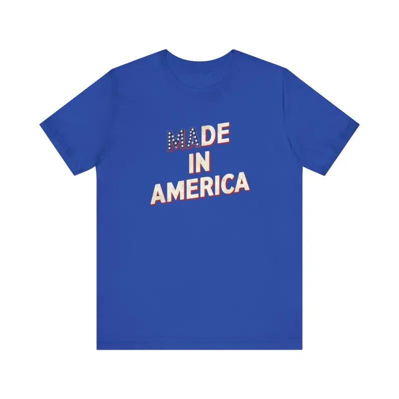 Ultimate Patriotic Tee - Star-Spangled Unisex Jersey - DipaliZ