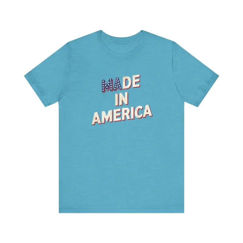 Ultimate Patriotic Tee - Star-Spangled Unisex Jersey - DipaliZ