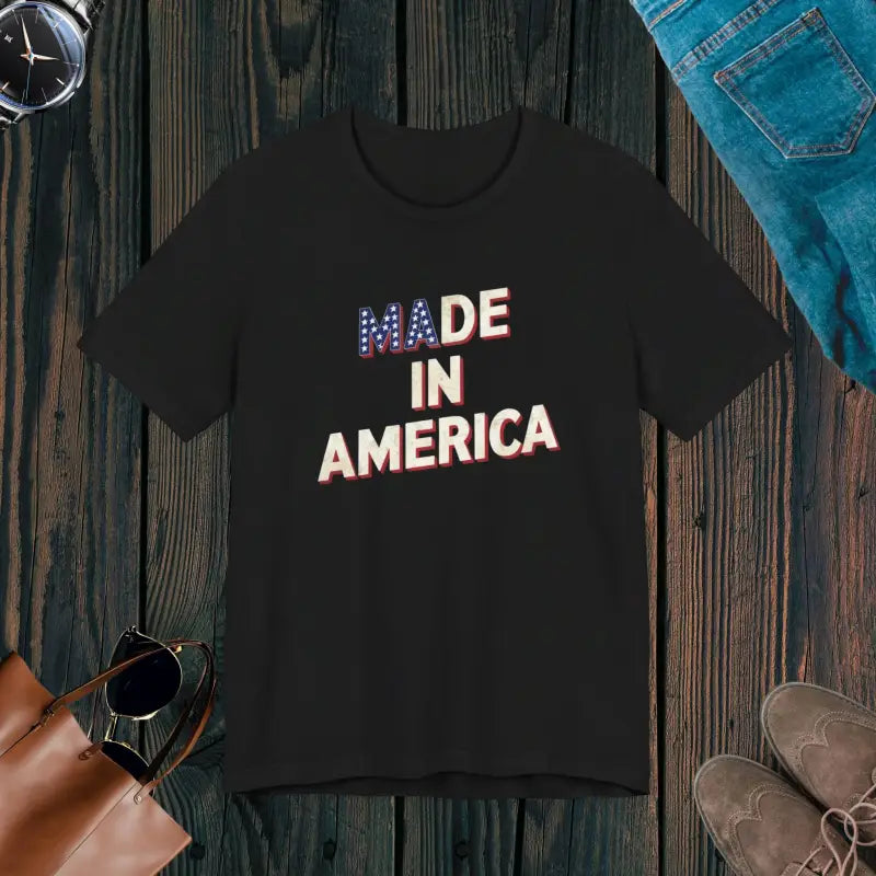 Ultimate Patriotic Tee - Star-Spangled Unisex Jersey - DipaliZ