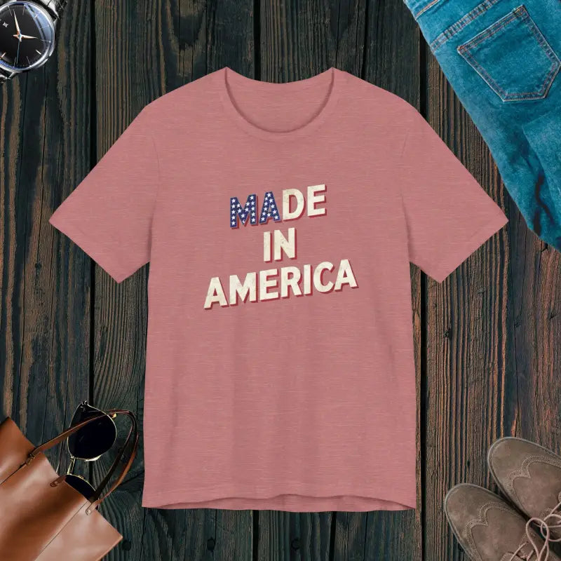 Ultimate Patriotic Tee - Star-Spangled Unisex Jersey - DipaliZ