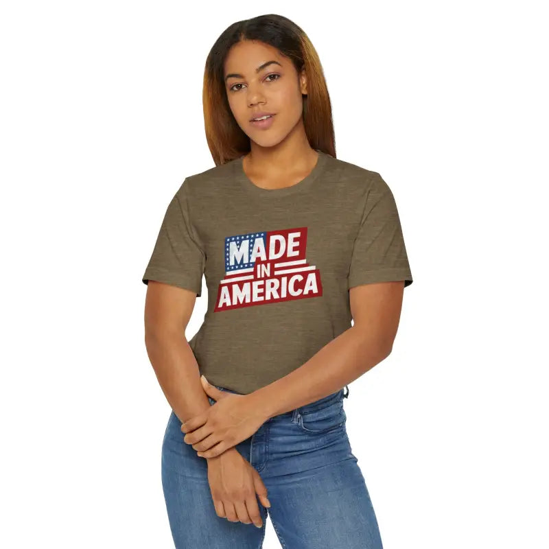 Made In America T-Shirt - Independence Day Unisex - DipaliZ