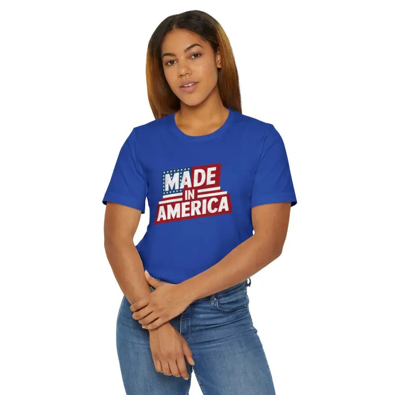 Made In America T-Shirt - Independence Day Unisex - DipaliZ