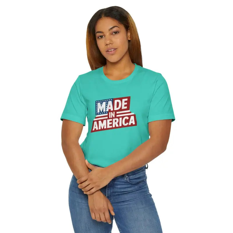 Made In America T-Shirt - Independence Day Unisex - DipaliZ