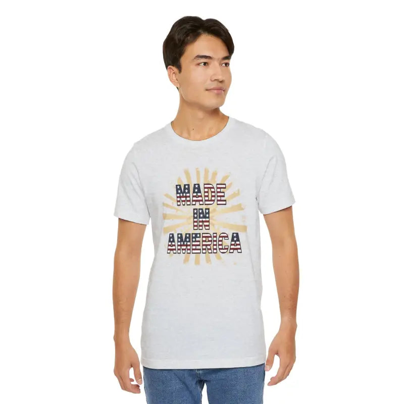Made In America 4th Of July Tee - Soft Cotton - DipaliZ