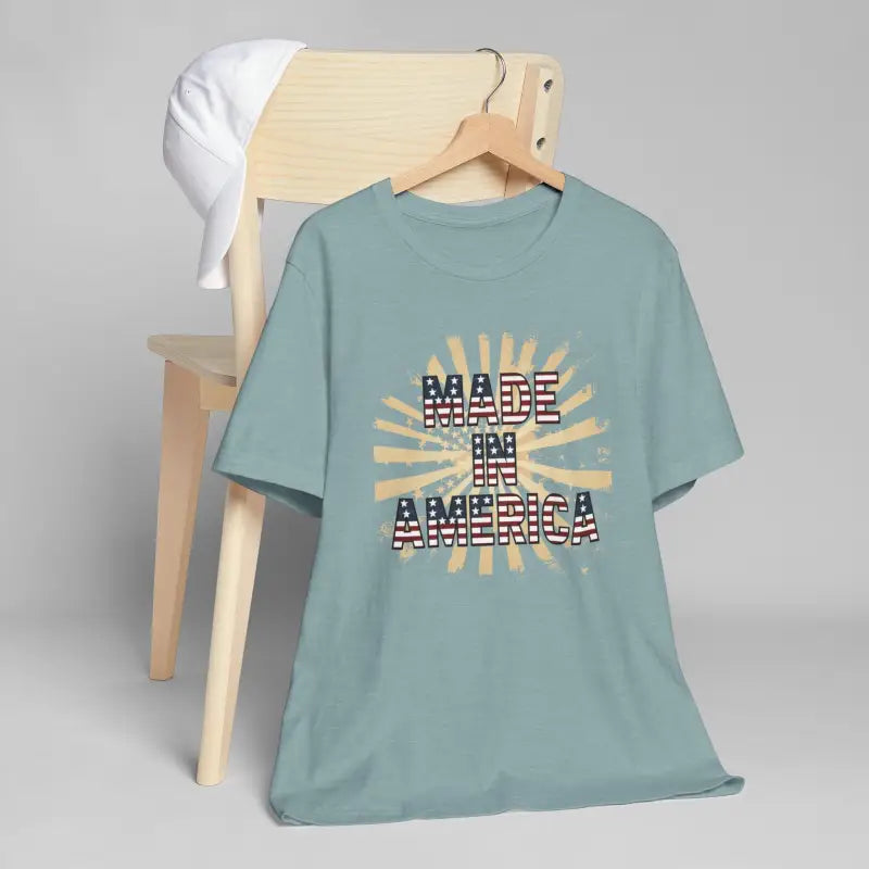 Made In America 4th Of July Tee - Soft Cotton - DipaliZ