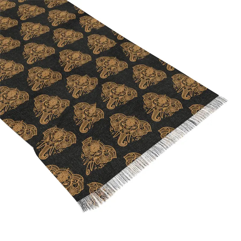 Elephant Mandala Scarf - Vibrant Stylish Accessory - DipaliZ