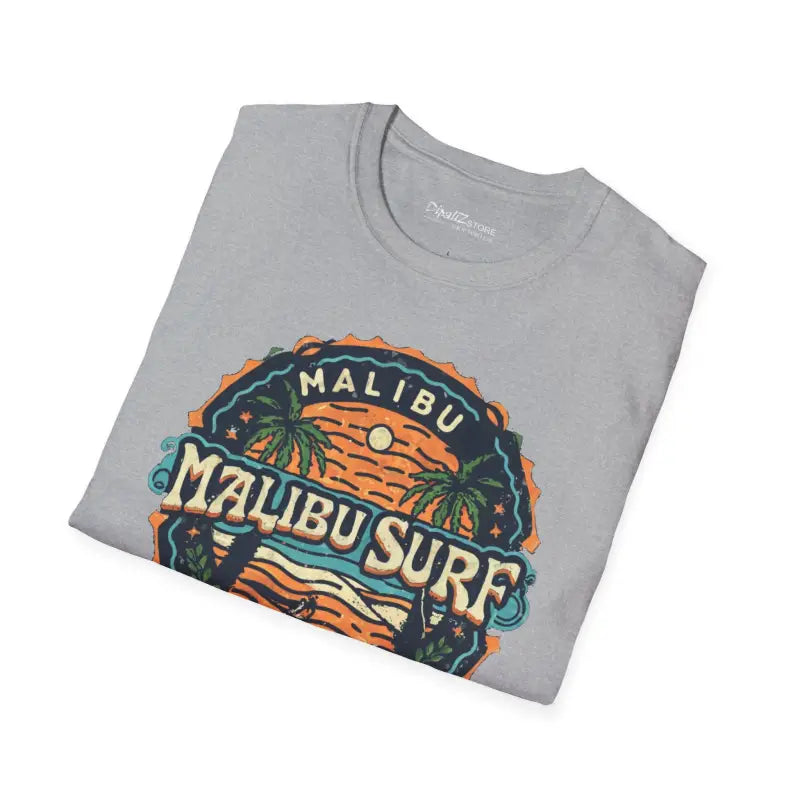 Malibu Surfs Up Softstyle T Shirt - Eco-Friendly Gifts - DipaliZ
