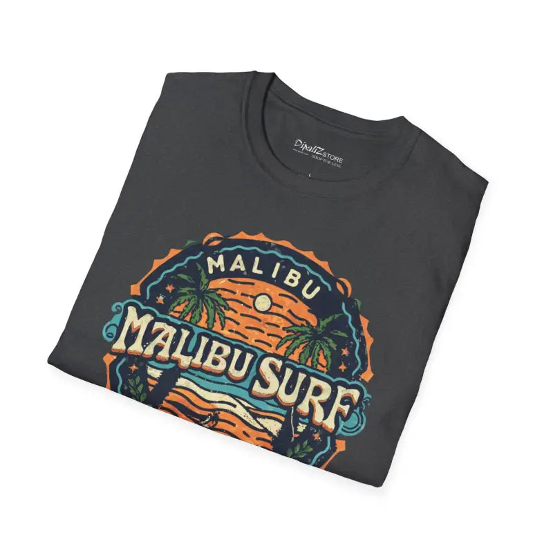 Malibu Surfs Up Softstyle T Shirt - Eco-Friendly Gifts - DipaliZ
