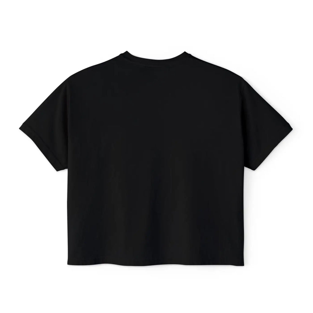 Boxy Tee Retro Palm Beach Sunset - Summer Vibes - DipaliZ