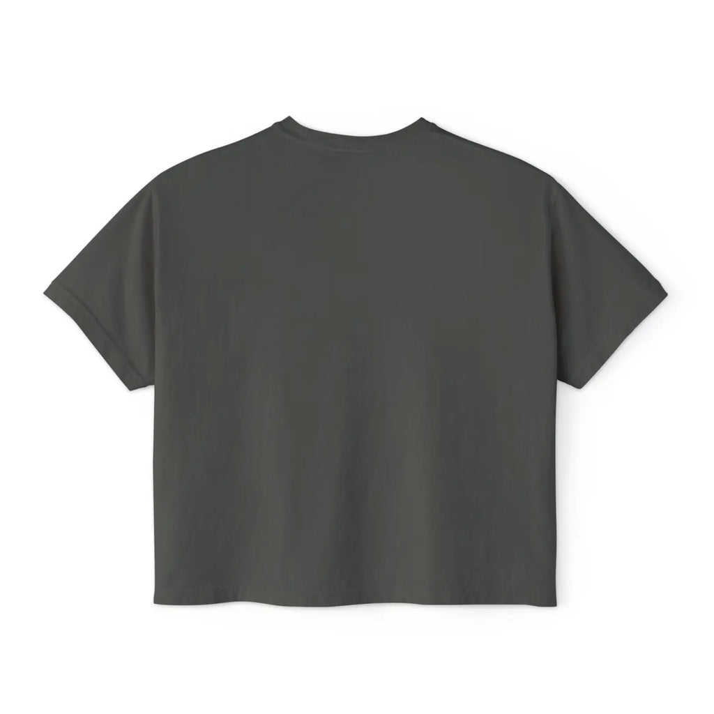 Boxy Tee Retro Palm Beach Sunset - Summer Vibes - DipaliZ